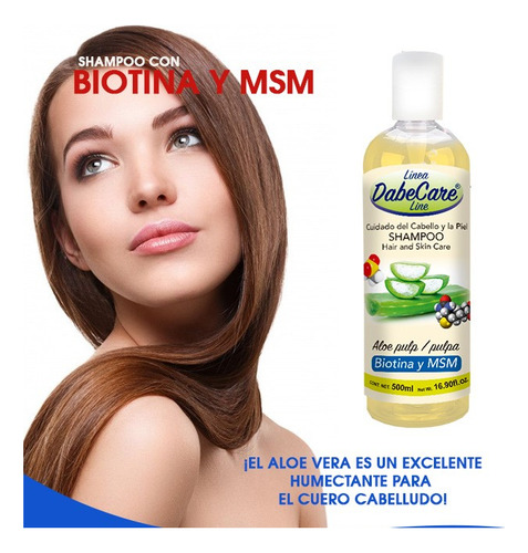 Shampoo Capilar Cabello Largo Cedoso 500ml