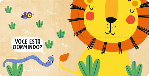 Abra a Aba - Animais na selva, de STUDIO IMAGE BOOKS. Editorial VR Editora, tapa mole en português, 2023