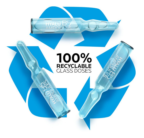 Imagen 4 de 4 de La Roche Posay Hyalu B5 Ampollas Con Ácido Hialurónico