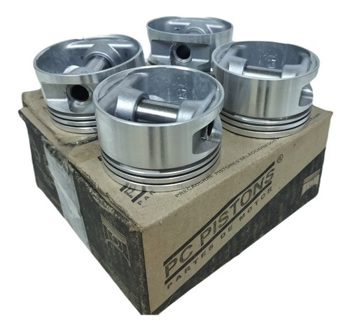 Juego Piston Optra Limited Tapa Negra 86mm Nubira 2.0 020