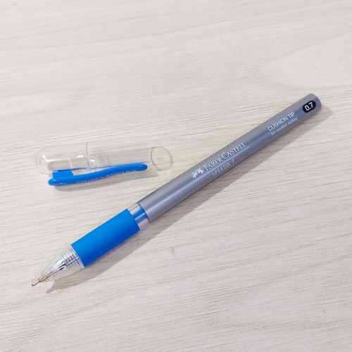 Bolígrafo Faber Speedx 07 Azul.