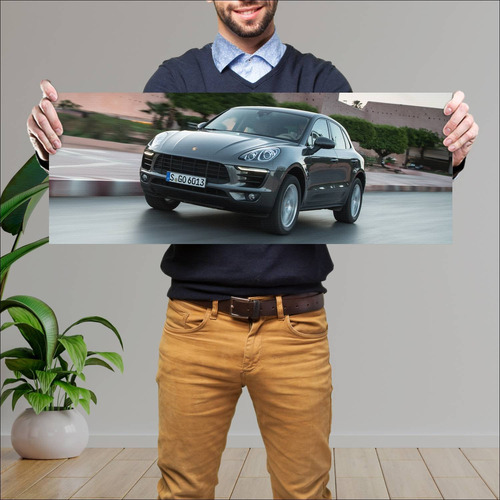 Cuadro 30x80cm Auto 2014 Porsche Macan S Auto 871