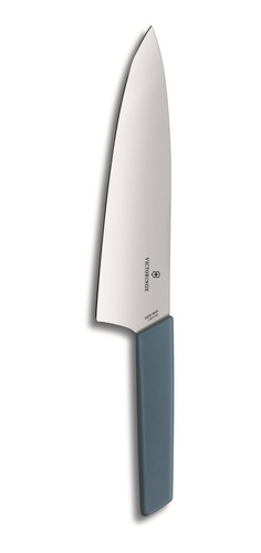 Faca Profissional Do Chef 34cm Swiss Modern Victorinox Azul