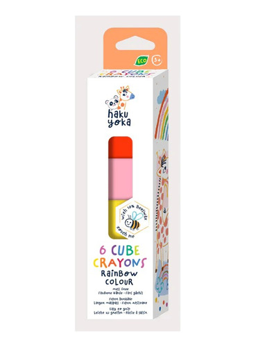 Crayones En Forma De Cubo Para Niños Quo Store