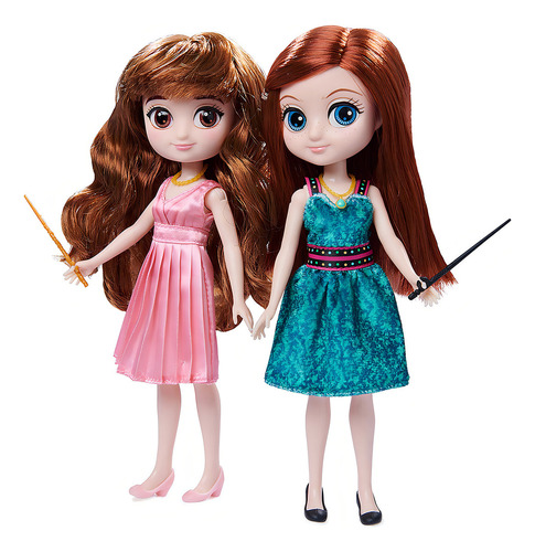 Set de muñecas Spin Master Sunny Toys de Harry Potter Mega Set Hermione y Gina Hermione y Gina, 17 piezas
