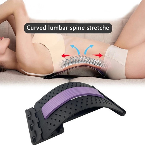 Corrector Cervical Estiramiento Espalda Masajeador Lumbar