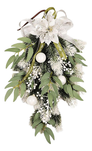Guirnalda De Bolas De Guirnalda De Lágrima De Navidad