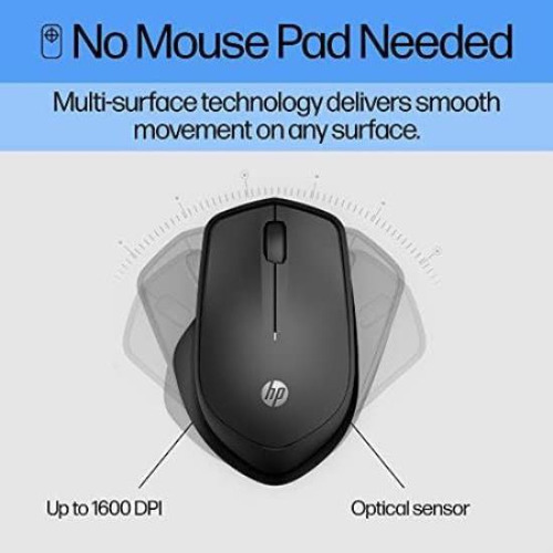 Ratón Inalámbrico Silencioso Hp 280 M Diseño Ergonómico 18 Y