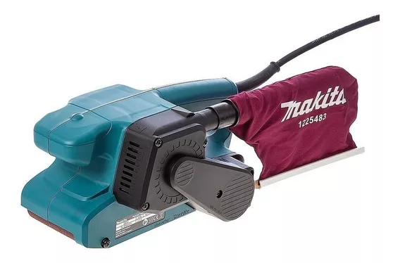 Lijadora de banda Makita 9911 turquesa 650W 220V