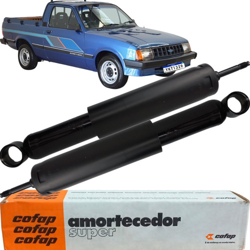 Par De Amortecedor Traseiro Cofap Chevy 500 1986 Até 1995