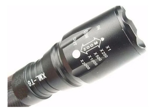 Linterna Táctica Recargable Zoom 6000 Lm