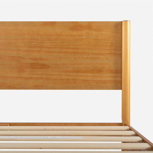 Zinus Allen Marco De Cama De Plataforma De Madera De Elegancia Clásica: Este Hermoso Diseño De Mediados De Siglo Con Patas Redondeadas Y Un Acabado De Madera Maciza Añade Estilo A Tu Dormitorio Sin Gastar Mucho Dinero