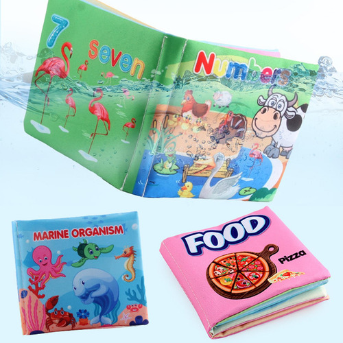 Libros De Tela Para Bebés Libro De Tela De Comida