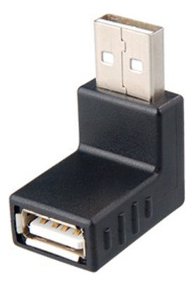 Optimal Shop En Ángulo Recto, Usb 2.0, Macho A A Hembra