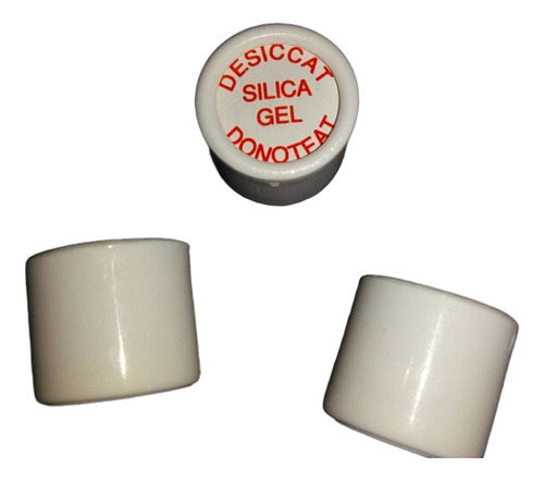 Silica Gel - Capsulas Plasticas 500 Unidades