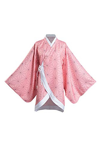 Baycon Adultos Niños Kamado Nezuko Kimono Robe Cosplay Disfr