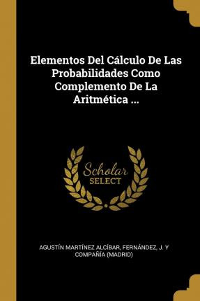 Libro Elementos Del C Lculo De Las Probabilidades Como Co...