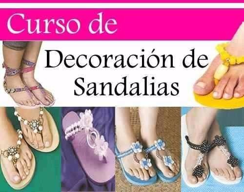 Manual Decoracion De Sandalias Cholas Cientos Proyectos