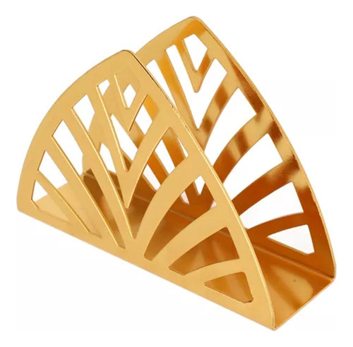 Vertical Chapado A Mano En Oro Con Forma Hueca 9*13*4cm