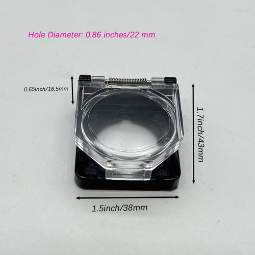 4 Pcs Cubierta De Interruptor A Prueba De Polvo, Protector