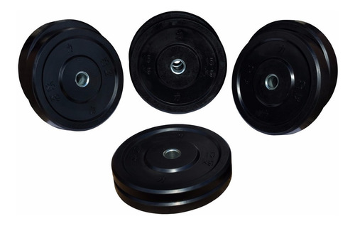 Discos Olímpicos Bumper Crossfit Goma - 20kg