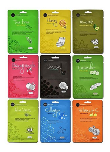 Celavi Esencia Facial Mascarilla Hoja De Papel Corea Del Cui