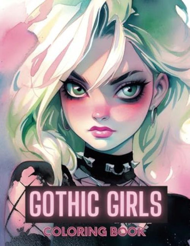 Libro: Coloring Book: 50 Unique Portraits Of Emo Or Goth Gir