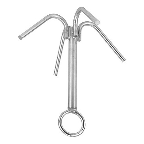 Boat Anchor, 316 Stainless Steel Boat Grapnel Compact Size 4