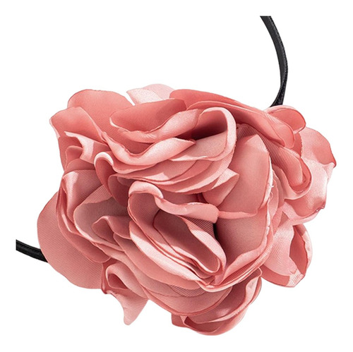 Gargantilla De Flores, Collar De Flores Para Mujer, Rosa