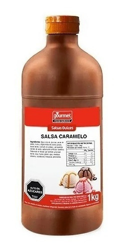 Salsa De Caramelo 1 Lt. Gourmet. Agro Servicio.