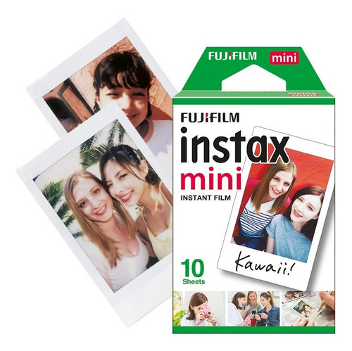 Imagen 3 de 5 de Fujifilm Película Instax Mini 10 Fotos + Marcos