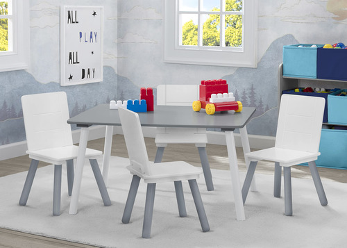 Juego De Mesa Y Silla Para Niños Ideal Para Manualidades