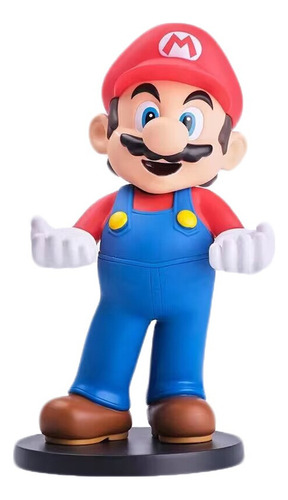 Figura De Acción De Super Mario, 31 Cm, Soporte Para Teléfon