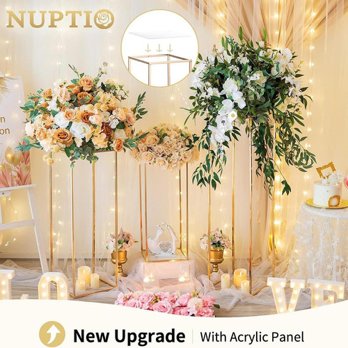 Soporte De Flores Para Boda, Soporte 100cmx30cmx30cm