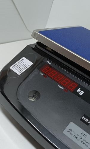 Balança Eletrônica De Bancada Capacidade 15 Kg X 5g Welmy