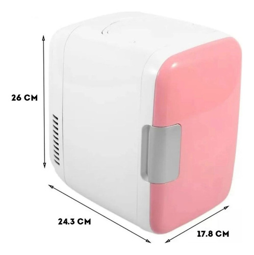 Mini Refrigerador Eléctrico Portátil Cooler Auto O Casa 4l