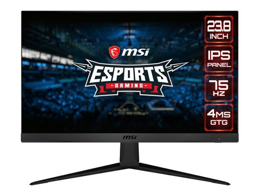 Monitor gamer MSI Optix G241V led 23.8" negro 100V/240V