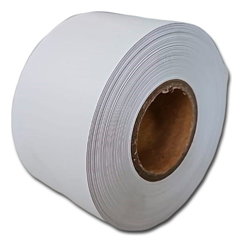 Pack X10 Rollos Poliamida Blanca 50mm X 50m Para Impresión De Etiquetas Textiles Para Impresoras Zebra, Tsc, Honeywell, Hprt, Datamax, Sato,xprinter, Alta Durabilidad Y Resistencia A Lavado Múltiple