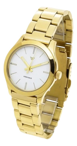 Reloj Kosiuko  Mujer De Acero Inoxidable Minimalista Ks821