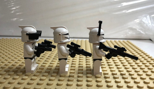 Lego Original Lote-clone Trooper-star Wars Set 8014 (Usado)