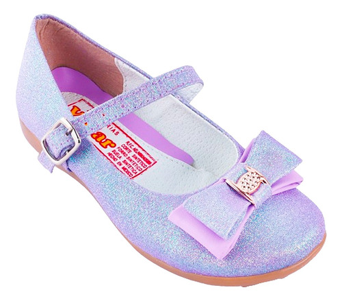 Zapato Niña Princesa Sirenita Zapatillas Moda 253-gl 22-26