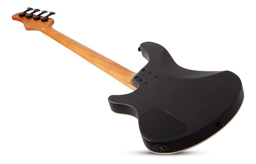 Bajo Electric 4 Cuerdas Schecter C-4 Standard Charcoal Satin Acabado Del Cuerpo Mate Color Gris Oscuro Orientación De La Mano Diestro