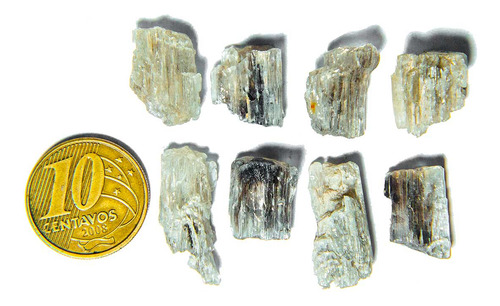 03 Escapolita Bicolor Marialita Pedra Natural 6 A 8ct