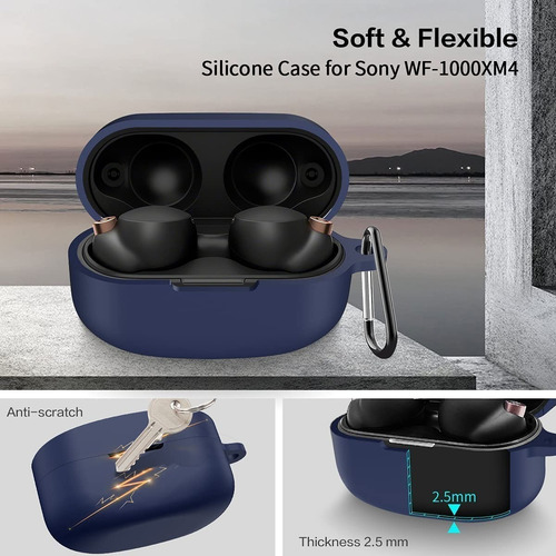 Imagen 1 de 3 de Funda Case Para Audífonos True Wireless Sony Wf-1000xm4