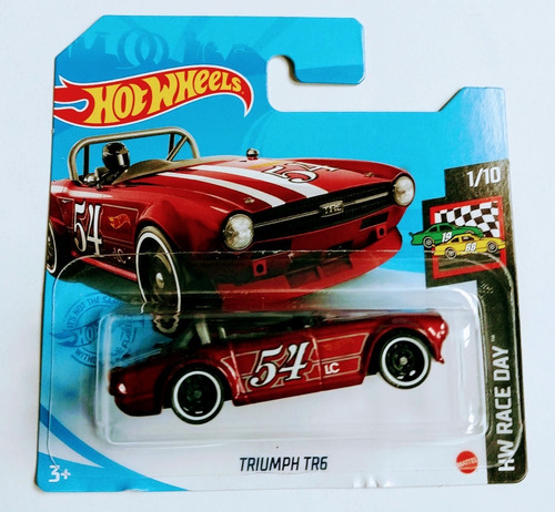 Hot Wheels Carro Convertible Triumph Tr6 Coleccionable