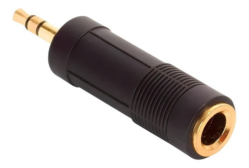 Adaptador Elite Plug 3.5mm A Jack 6.3mm Estéreo Steren