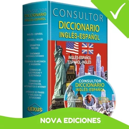 Libro Consultor Diccionario Inglés-español. Nuevo Y Original