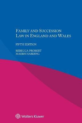 Libro Family And Succession Law In England And Wales - Re...