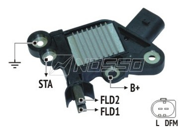 Regulador Alternador Fiat Palio/etc. 2014/