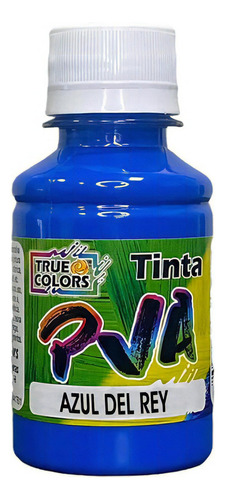 Tinta Pva Fosca Artesanato 100ml True Colors Cores Diversas Cor Azul Del Rey